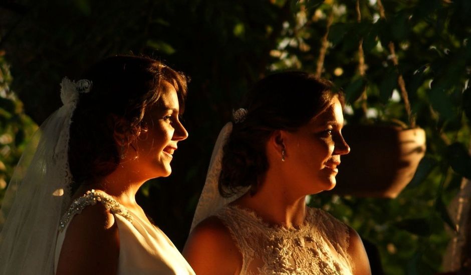 La boda de Cristina y Lidia en Sanlucar La Mayor, Sevilla