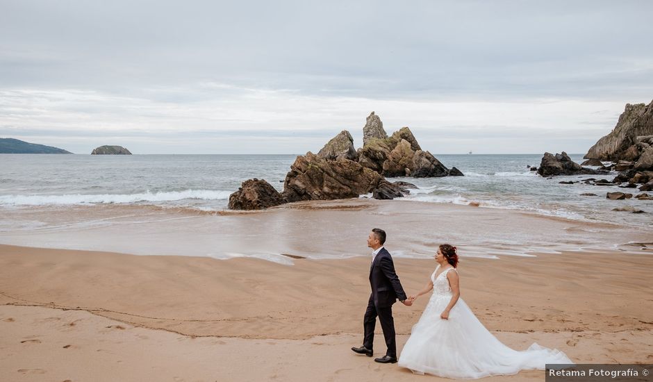 La boda de Haydeé y Heury en Durango, Vizcaya