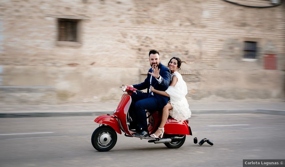 La boda de Eric y Teresa en Cadrete, Zaragoza