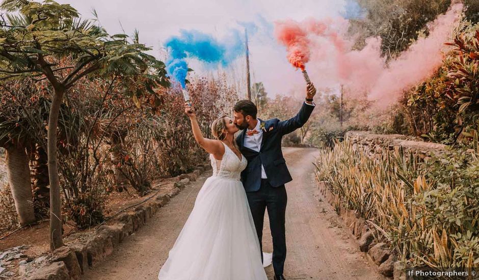 La boda de Eduardo y Bárbara en Galdar, Las Palmas