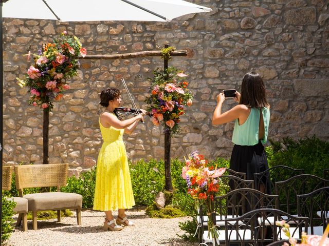 La boda de Catherin y Josep en Sant Hilari Sacalm, Girona 17