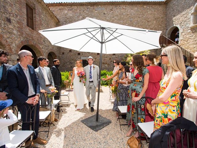 La boda de Catherin y Josep en Sant Hilari Sacalm, Girona 21