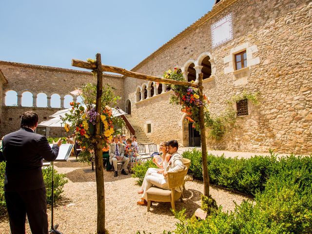 La boda de Catherin y Josep en Sant Hilari Sacalm, Girona 25