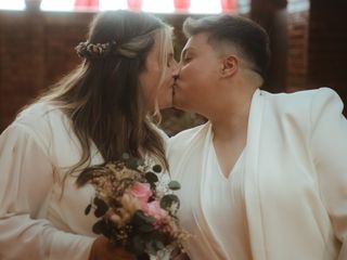 La boda de Alba y Raquel