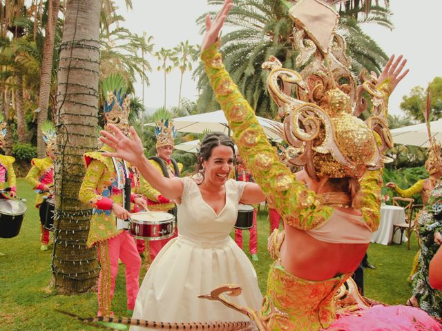 La boda de Víctor y Cristina en Puerto De La Cruz, Santa Cruz de Tenerife 71
