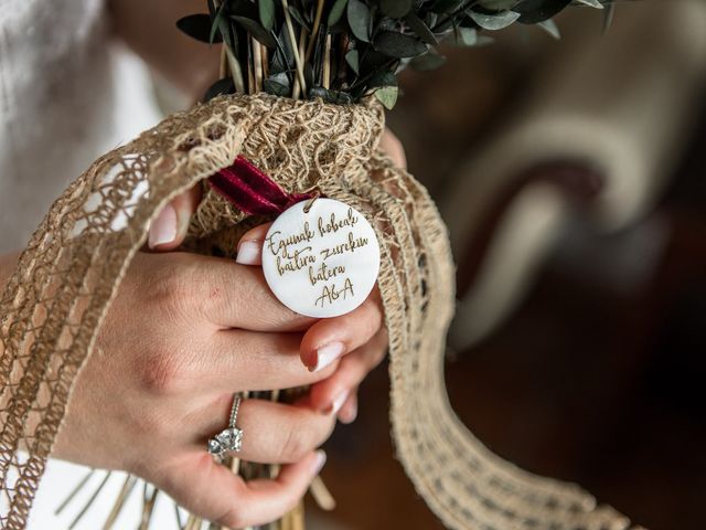 La boda de Alazne  y Asier en Zeanuri, Vizcaya 1