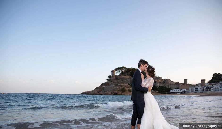 La boda de Diana y Amat en Arbucies, Girona