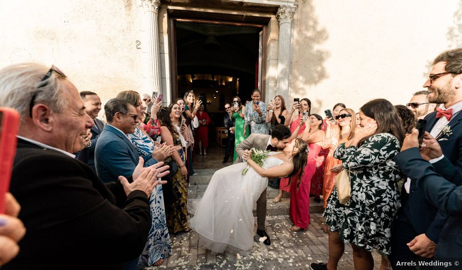 La boda de Andrea y Joao en Sant Vicenç De Montalt, Barcelona