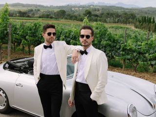 La boda de Albert y Travers