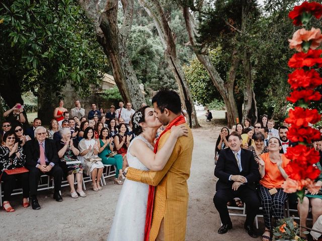 La boda de Vikram y Olga en Bueu (Meiro), Pontevedra 42