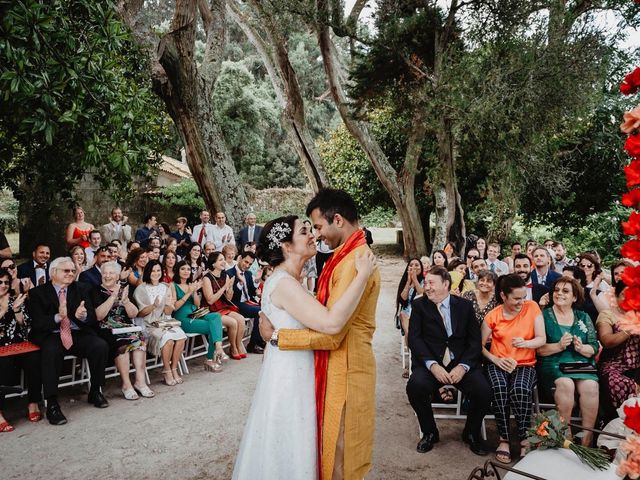 La boda de Vikram y Olga en Bueu (Meiro), Pontevedra 43