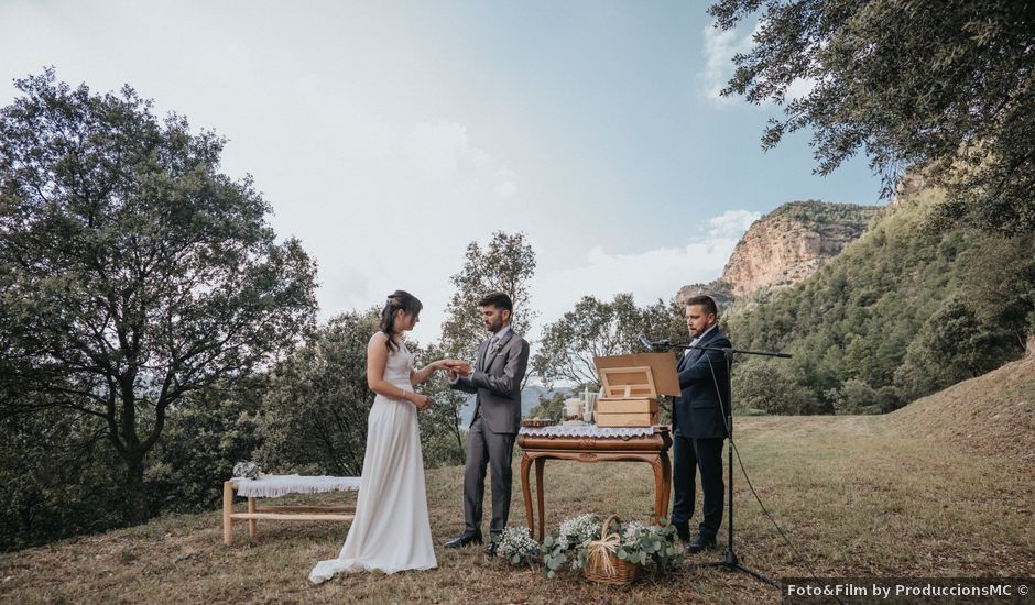 La boda de Aleix y Cristina en Montmajor, Barcelona