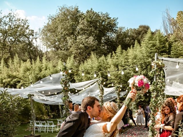 La boda de Alejandro y Laura en Sant Fost De Campsentelles, Barcelona 17