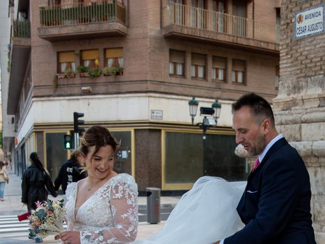 La boda de Elena y Marcos  en Zaragoza, Zaragoza 1
