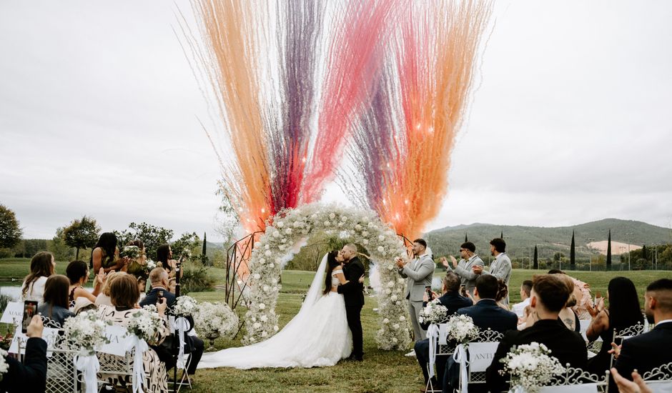 La boda de Agustin  y Edita en Santa Coloma De Farners, Girona