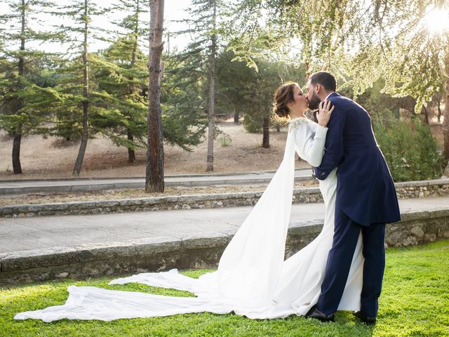 La boda de Miguel y Aintzane en San Agustin De Guadalix, Madrid 1