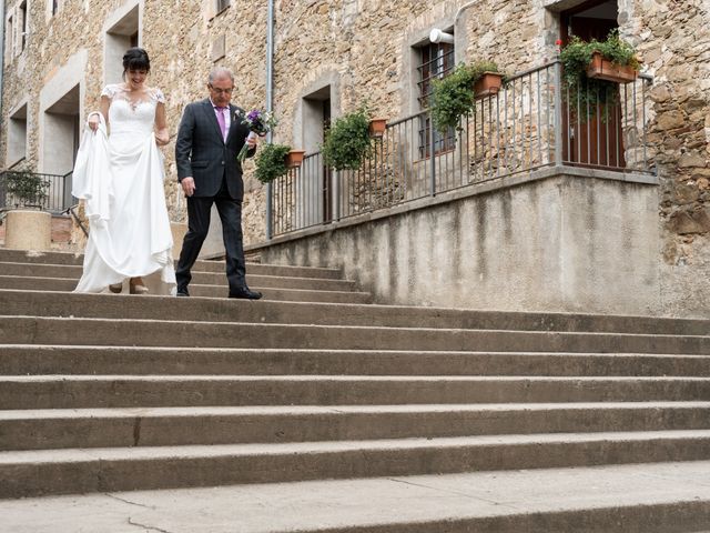 La boda de Èric y Clara en Sant Ferriol, Girona 15