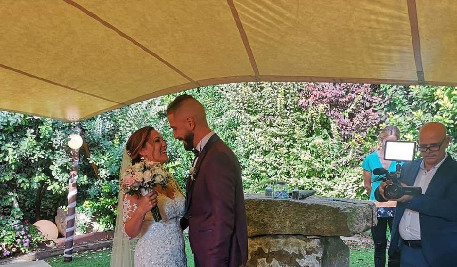 La boda de Andrés  y  Verónica  en Palau De Plegamans, Barcelona