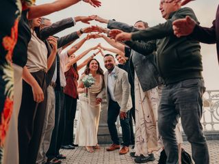 La boda de Alan y Rebeka