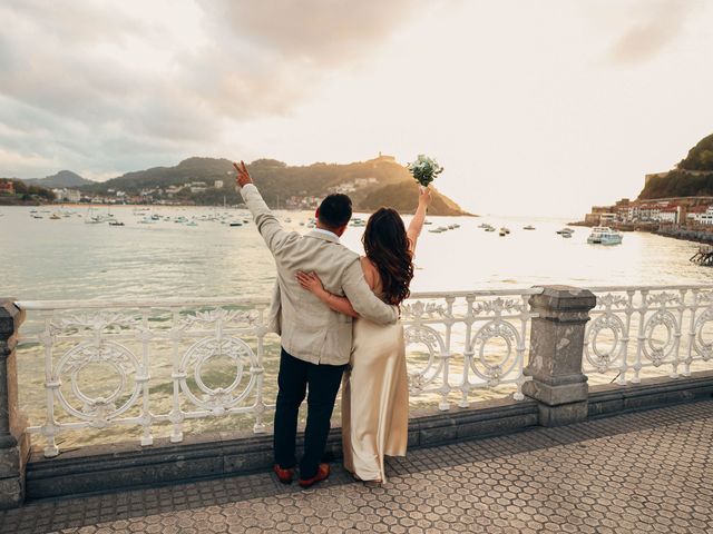 La boda de Rebeka y Alan en Donostia-San Sebastián, Guipúzcoa 14