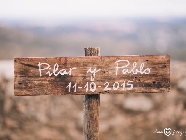 La boda de Pablo y Pilar en Galapagar, Madrid 1