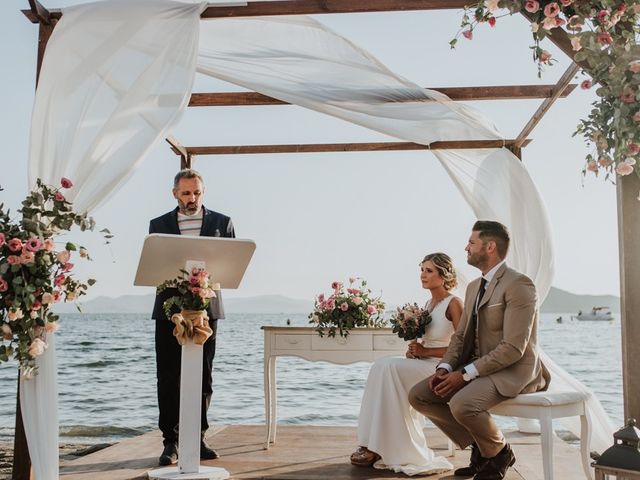 La boda de Rubén y Claudia en La Manga Del Mar Menor, Murcia 1