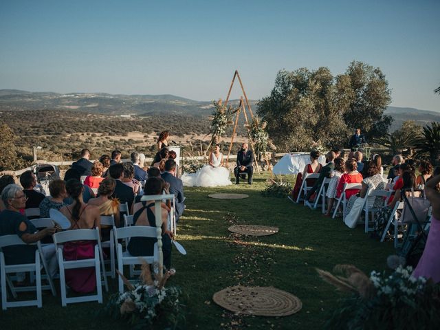 La boda de Rubén y Alba en Higuera La Real, Badajoz 45