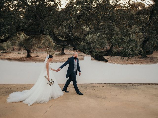 La boda de Rubén y Alba en Higuera La Real, Badajoz 70