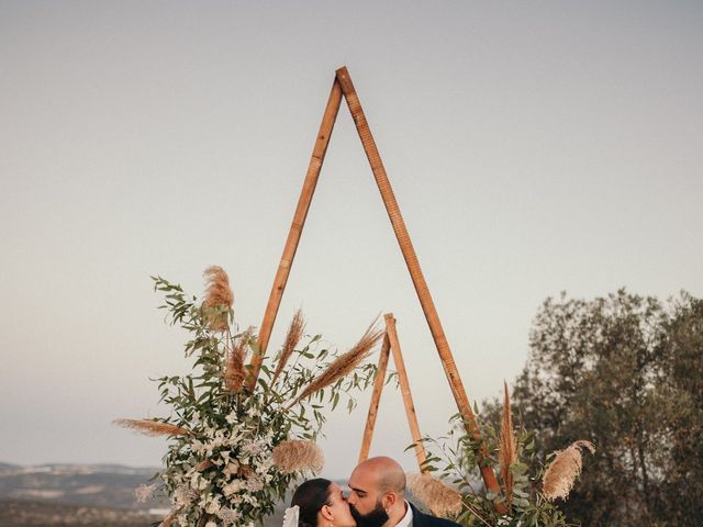 La boda de Rubén y Alba en Higuera La Real, Badajoz 80