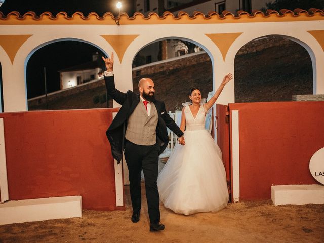 La boda de Rubén y Alba en Higuera La Real, Badajoz 89