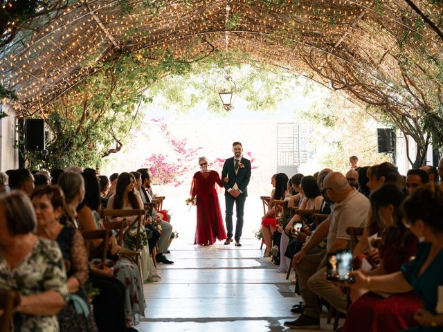 La boda de Rómulo y Isis en El Poblet, Alicante 8