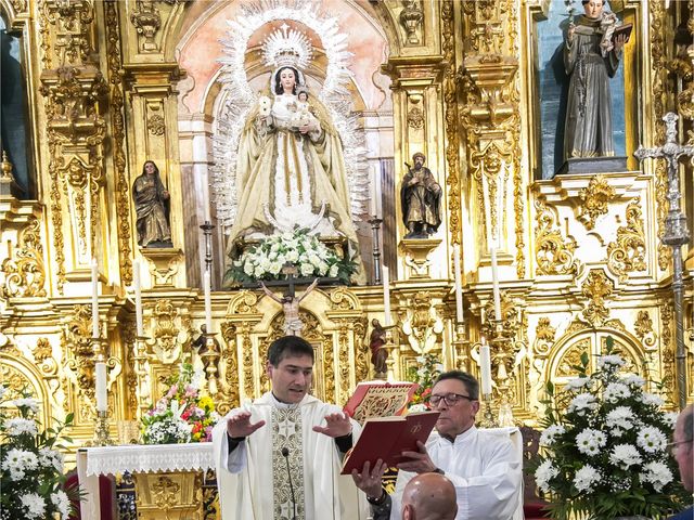 La boda de Mª del Mar y Pedro en Salteras, Sevilla 22