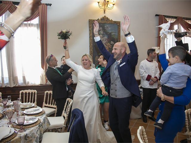 La boda de Mª del Mar y Pedro en Salteras, Sevilla 44