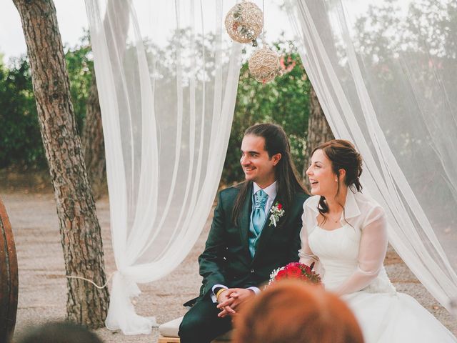 La boda de Albert y Miriam en Sant Cugat Sesgarrigues, Barcelona 2