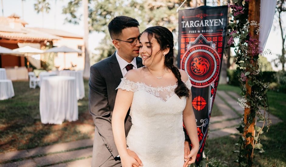 La boda de Marc y María  en Firgas, Las Palmas