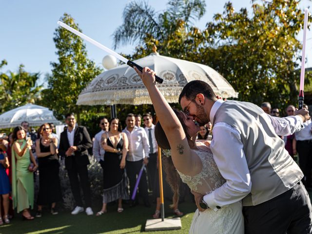 La boda de Sergio y Amor en Cajiz, Málaga 164