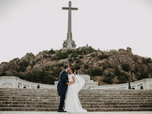 La boda de Sito y Tania en San Lorenzo De El Escorial, Madrid 1