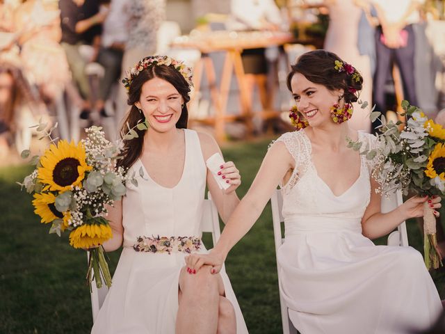 La boda de Capucine y Celia en Caracuel De Calatrava, Ciudad Real 54