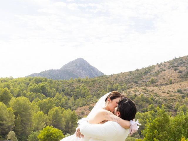 La boda de Gian y Kellyn en Orba, Alicante 98