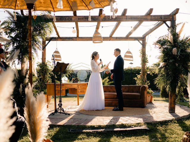 La boda de Bobbi y Sophie en Talamanca Del Jarama, Madrid 81