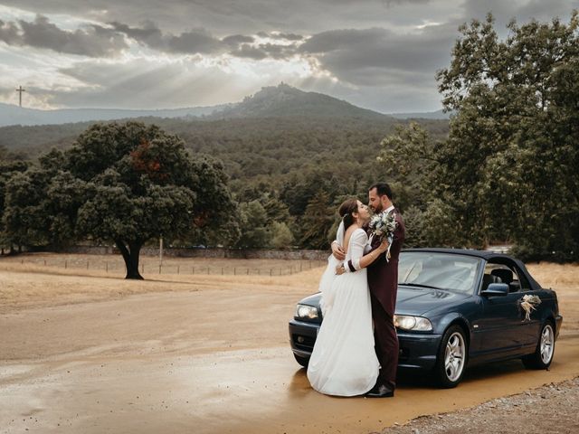 La boda de Jesús y Eva en San Lorenzo De El Escorial, Madrid 1