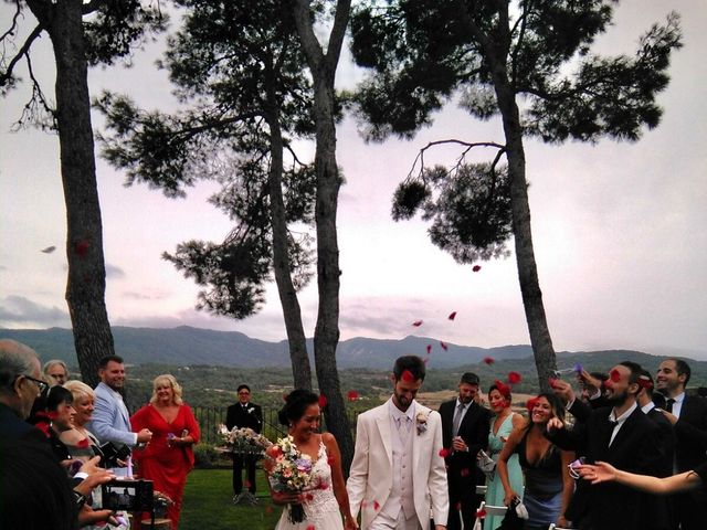 La boda de Andrés  y Vera Lucia  en Sant Marti De Tous, Barcelona 7