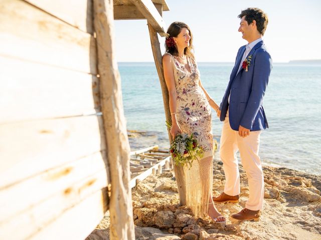 La boda de Yas y Gil en Sant Francesc De Formentera, Islas Baleares 73