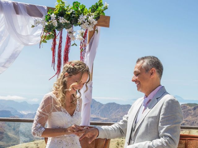 La boda de Jorge y Jessica en Tejeda, Las Palmas 2