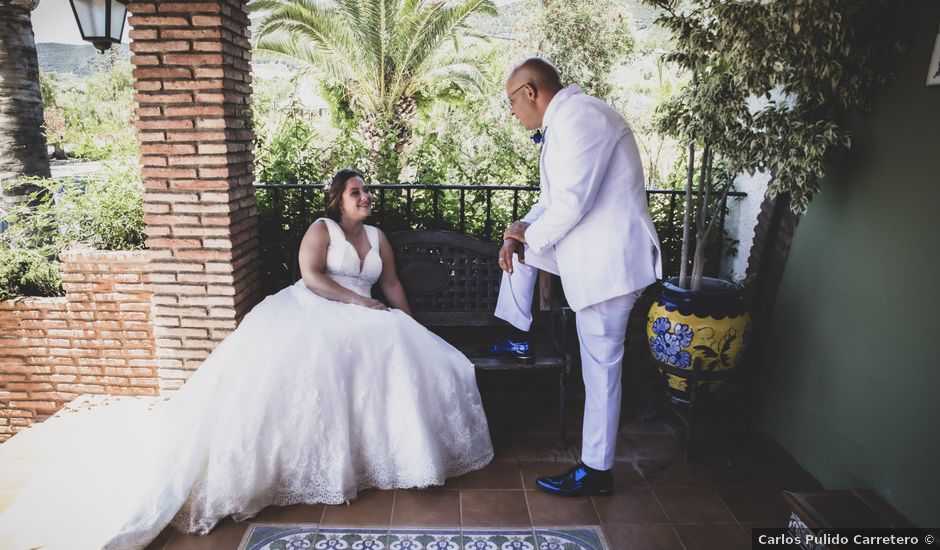 La boda de Rochdi y Jessica en Alora, Málaga