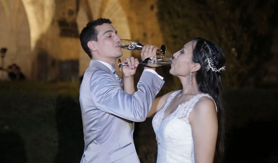 La boda de Priscila y Diego en Monasterio De Piedra, Zaragoza