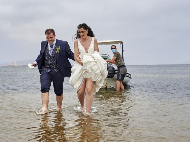 La boda de Alberto y Irene en La Manga Del Mar Menor, Murcia 25