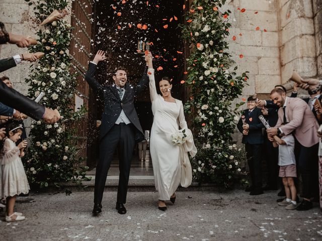 La boda de Ángel y Carmen en Llerena, Badajoz 43