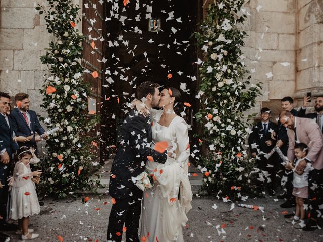 La boda de Ángel y Carmen en Llerena, Badajoz 47