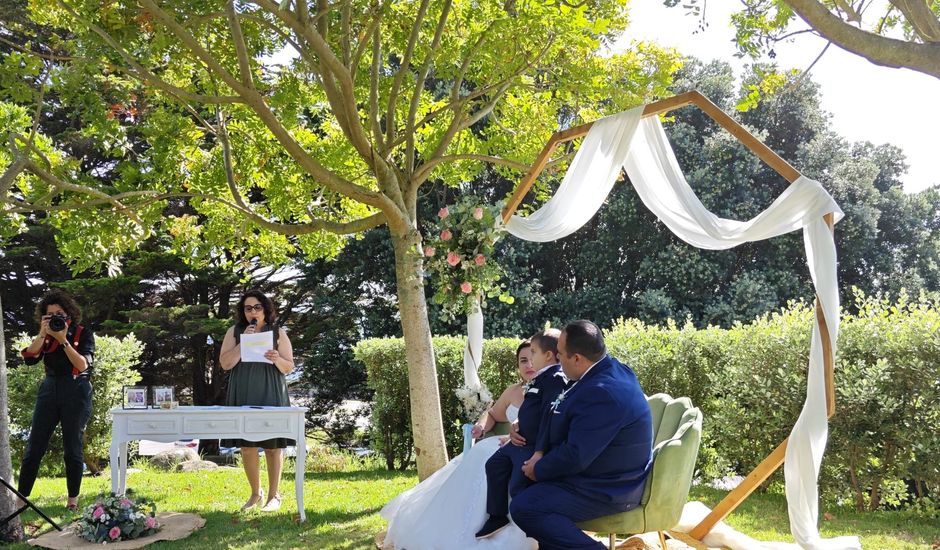 La boda de Héctor  y Ainhoa en Baiona, Pontevedra